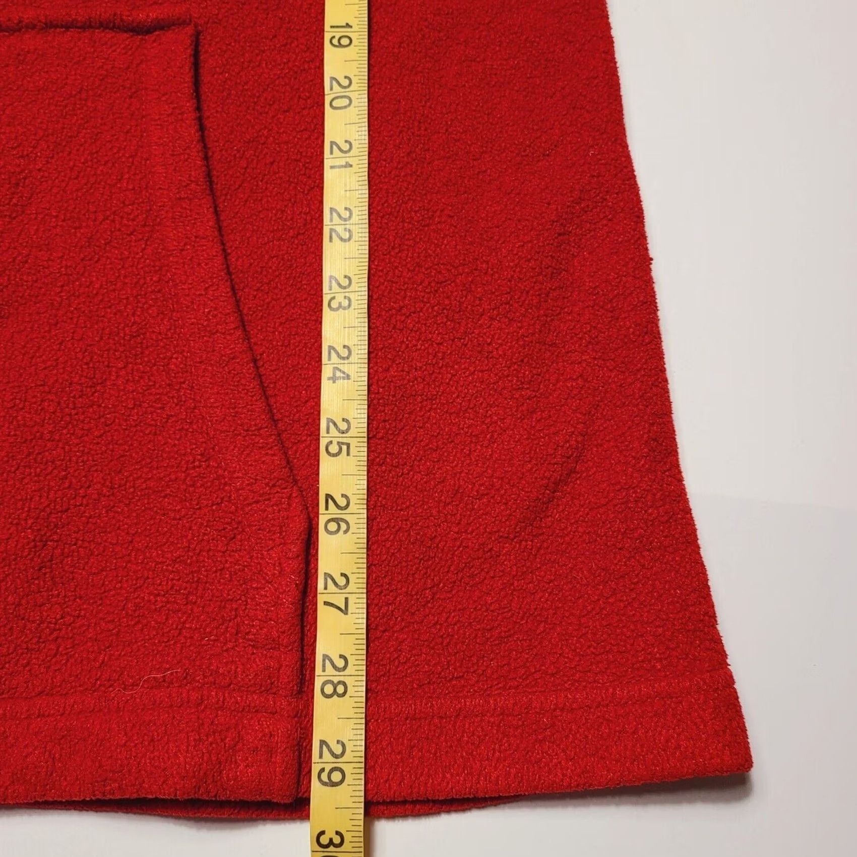 Aeropostale VINTAGE Aeropostale Hoodie Sweatshirt 2XL Red Aero-tec Fleece Pullover Logo Long Sleeve Men Size US XXL / EU 58 / 5 - 6 Thumbnail
