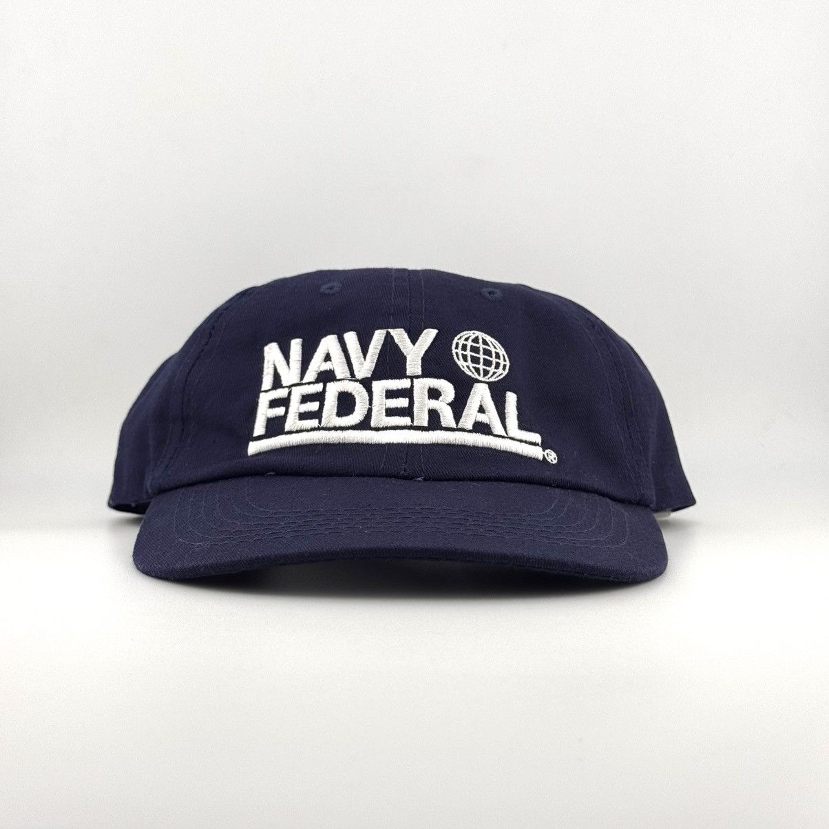Vintage Vtg Navy Federal Credit Union Cap Promo Unstructured Hat Size ONE SIZE - 1 Thumbnail