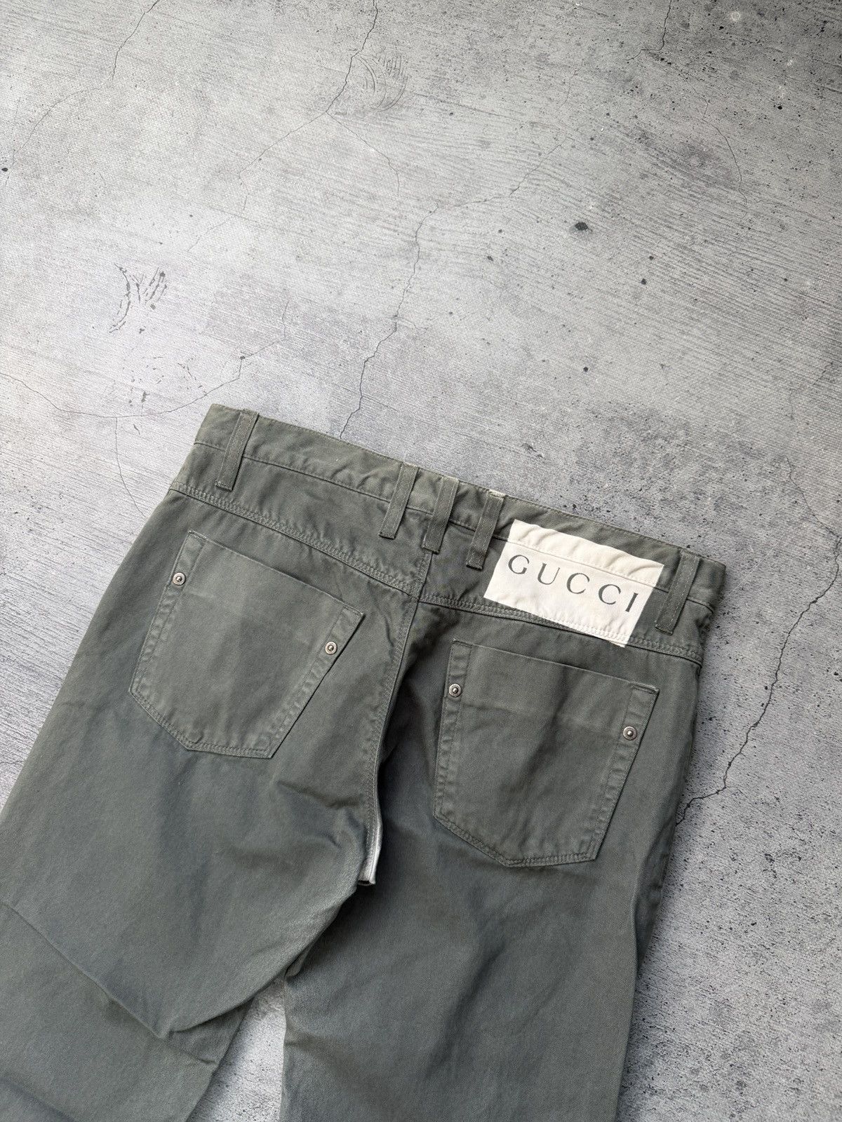 Gucci GUCCI pants cottone Old Money Size US 30 / EU 46 - 2 Thumbnail