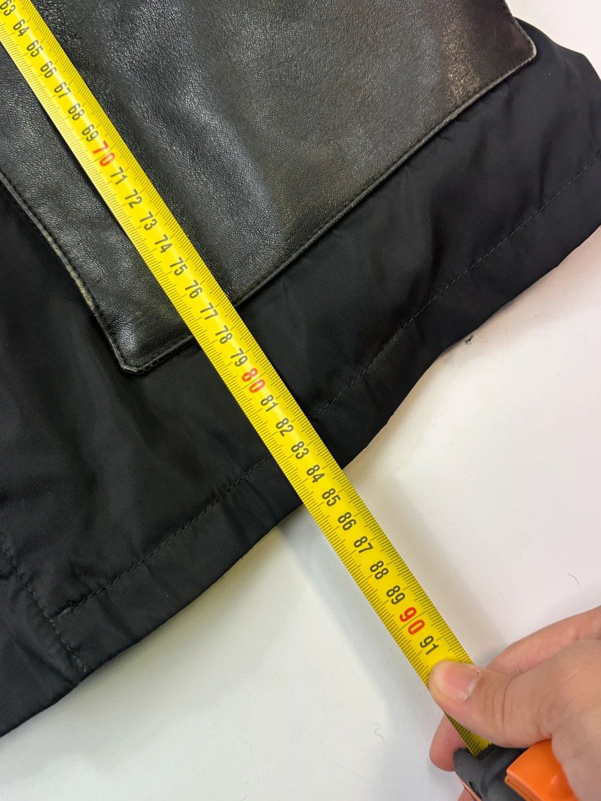 Prada Prada Milano FW97 Black Nylon & Leather Parka Long Coat Size US L / EU 52-54 / 3 - 18 Thumbnail