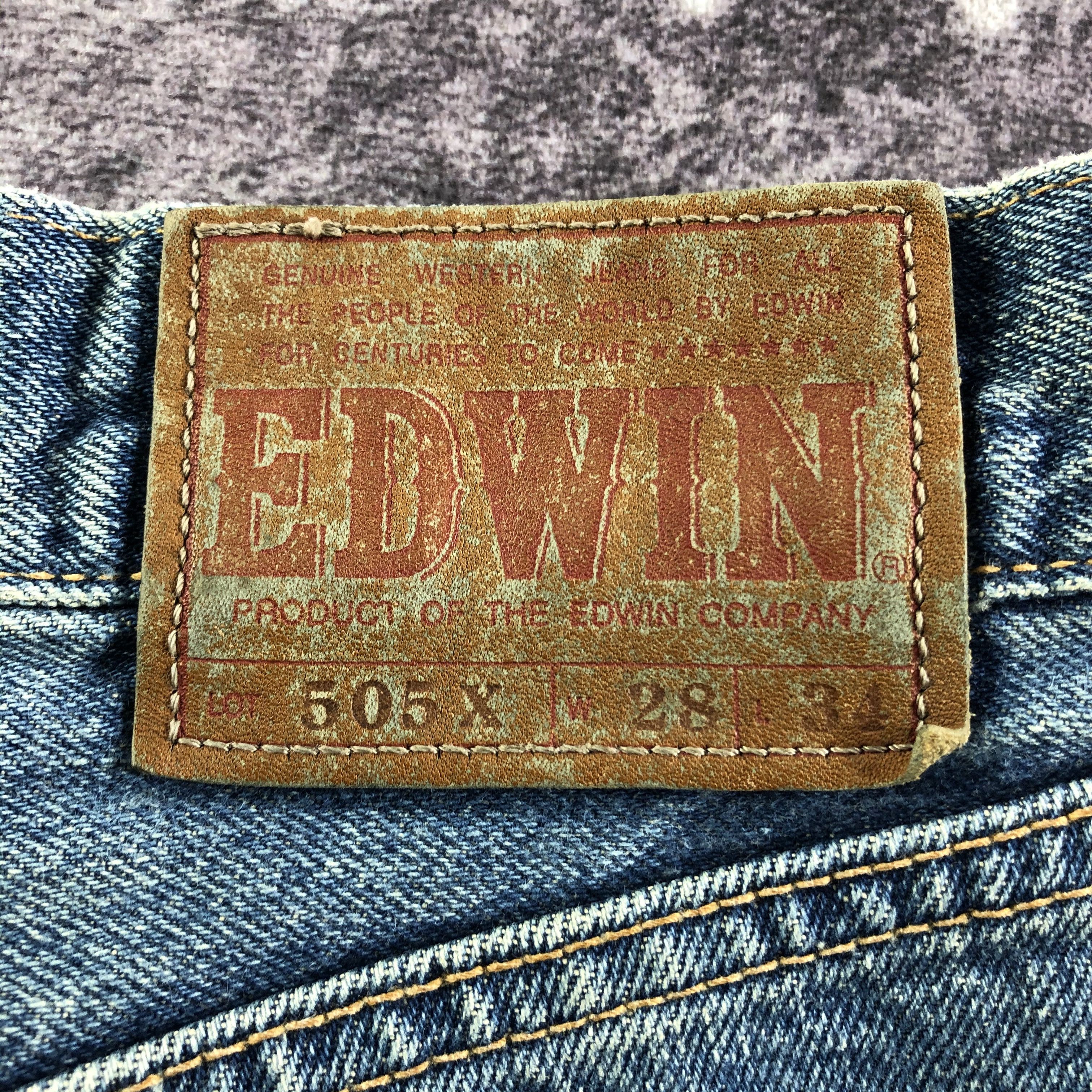 Edwin Vintage Edwin 505 Selvedge Jeans-JM3538 Size US 28 / EU 44 - 5 Thumbnail