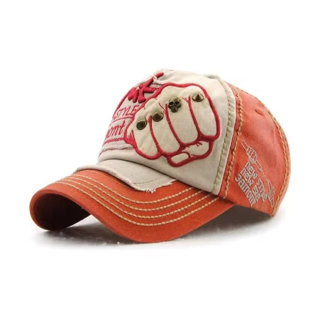Other Custom Orange Baseball Hat Size ONE SIZE - 1 Preview