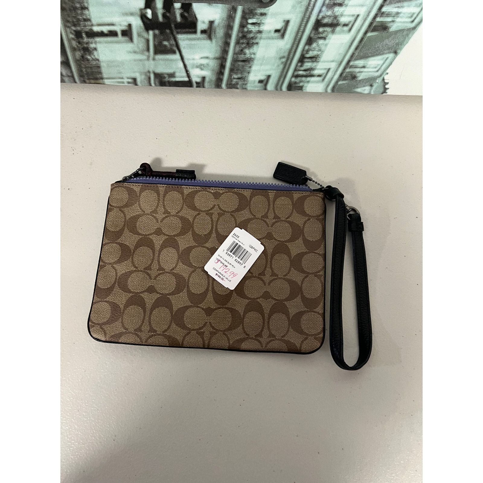 Coach Coach 2655 Gallery Pouch in Signature Canvas With Rexy By Size ONE SIZE - 6 Thumbnail