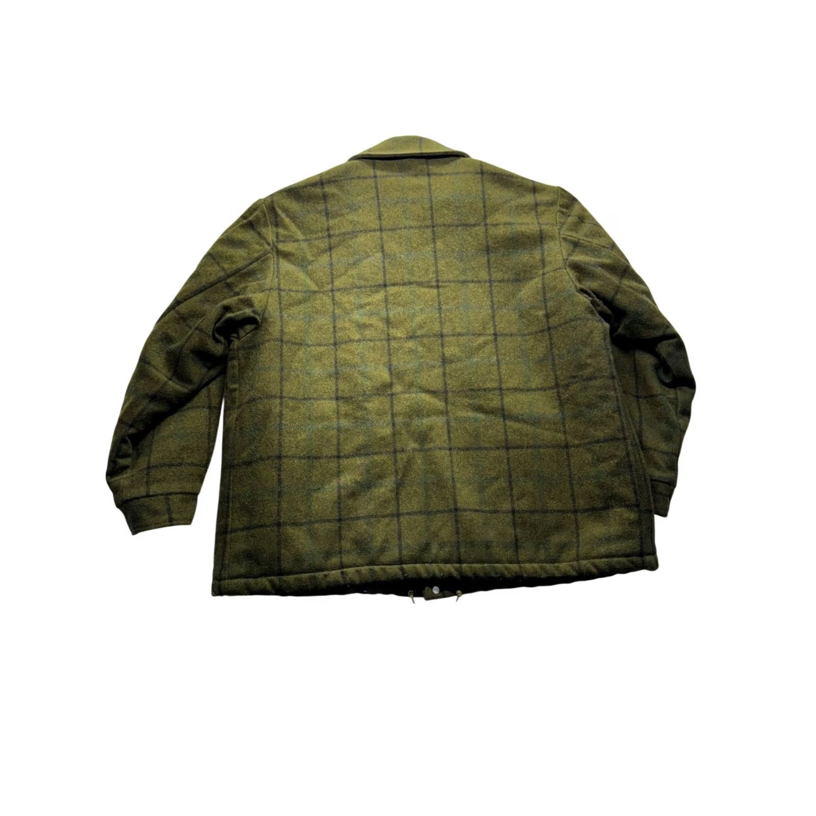 Vintage VINTAGE Land ’n’ Lakes Wool Jacket Mens Large Green Bomber Jacket Size US L / EU 52-54 / 3 - 2 Thumbnail
