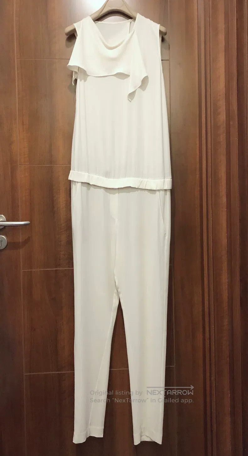Brunello Cucinelli brunello Cucinelli size M Mulberry Silk Jumpsuit Size 24" / US 00 / IT 34 - 2 Thumbnail