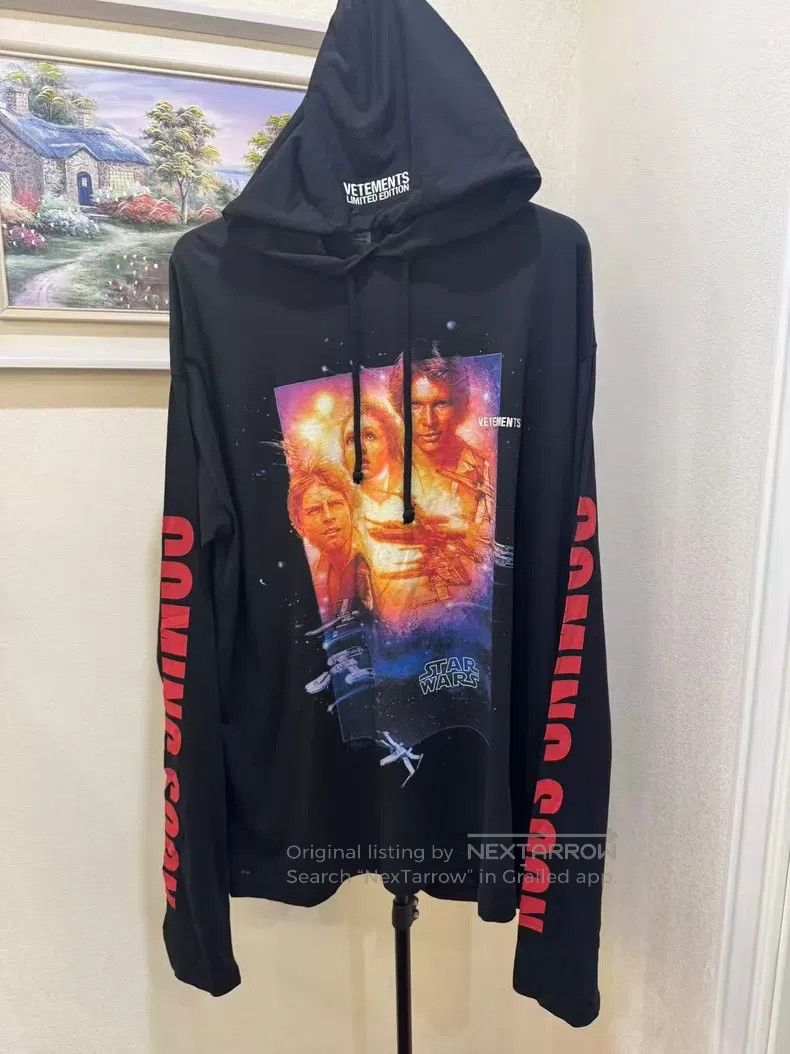 Star Wars × Vetements Vetements x Star Wars Darth Vader Hoodie