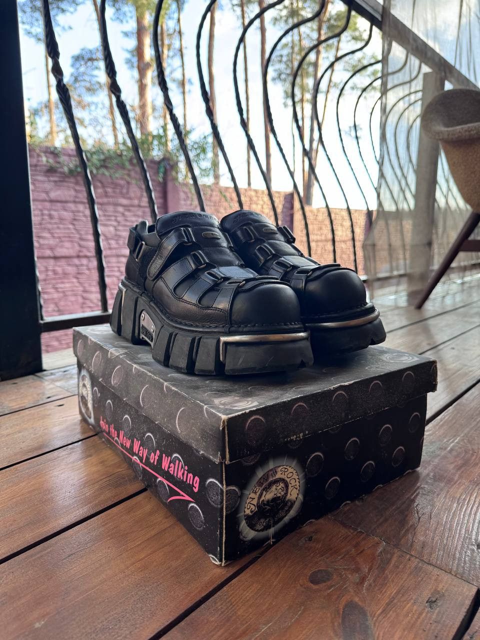 New Rock New Rock Jaded London Scythe Tower Boots | Grailed