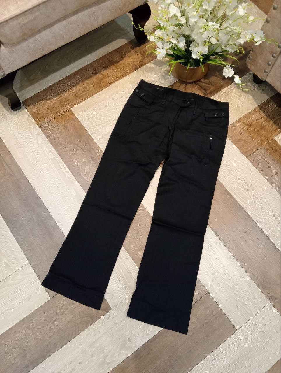 Neil Barrett NEIL BARRETT WOMAN SUIT TROUSER PANTS - SIZE S BLACK Size 32" / US 10 / IT 46 - 2 Thumbnail