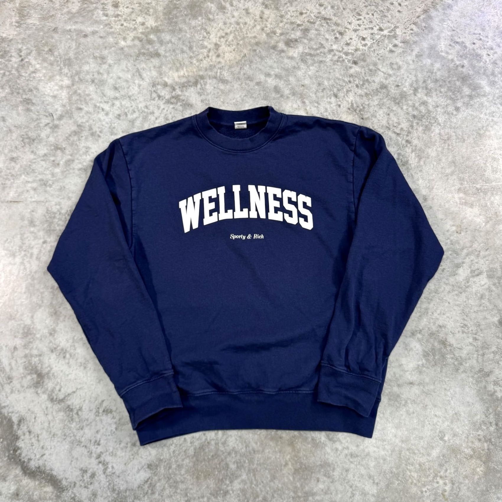 Sporty & Rich Sporty & Rich Sweatshirt Mens Small Wellness Crewneck Pullover USA Made Blue Graphic Print 90s Vintage Mens Global USA Made Wear Size US S / EU 44-46 / 1 - 3 Thumbnail