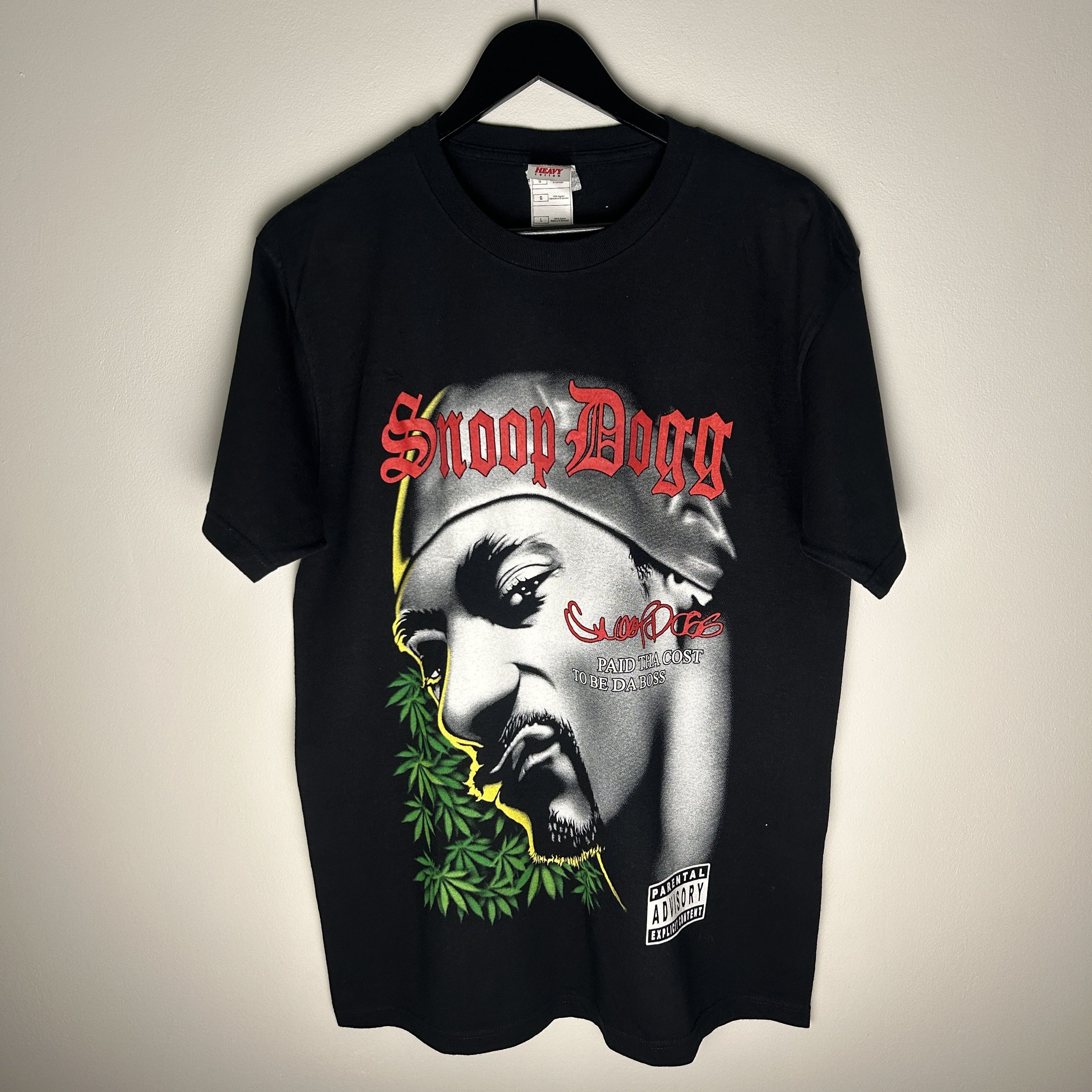 Vintage Snoop Dogg Paid Tha Cost Rap Band T-shirt