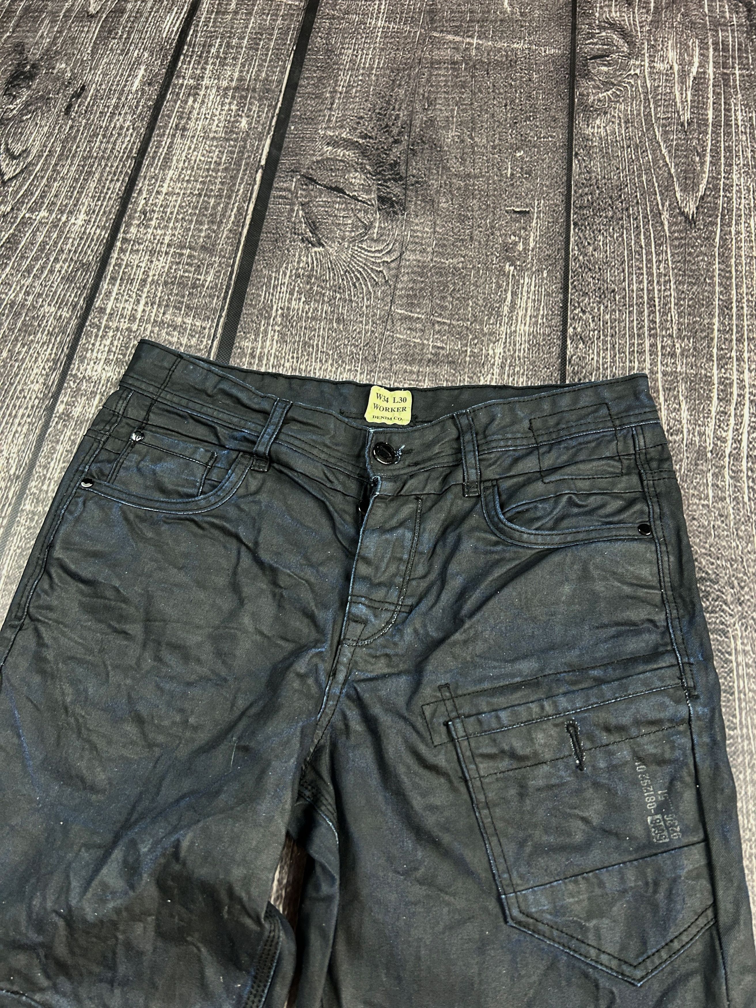 Japanese Brand × Vintage VTG Yohji Yamamoto Raf Simons Opium Style Jeans 90s Size US 32 / EU 48 - 5 Thumbnail