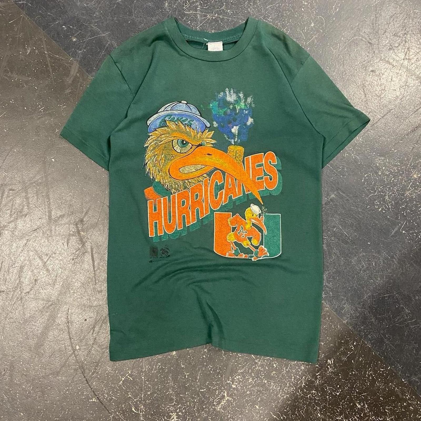 Vintage 1994 Miami Hurricanes Tee Size US S / EU 44-46 / 1 - 1 Thumbnail