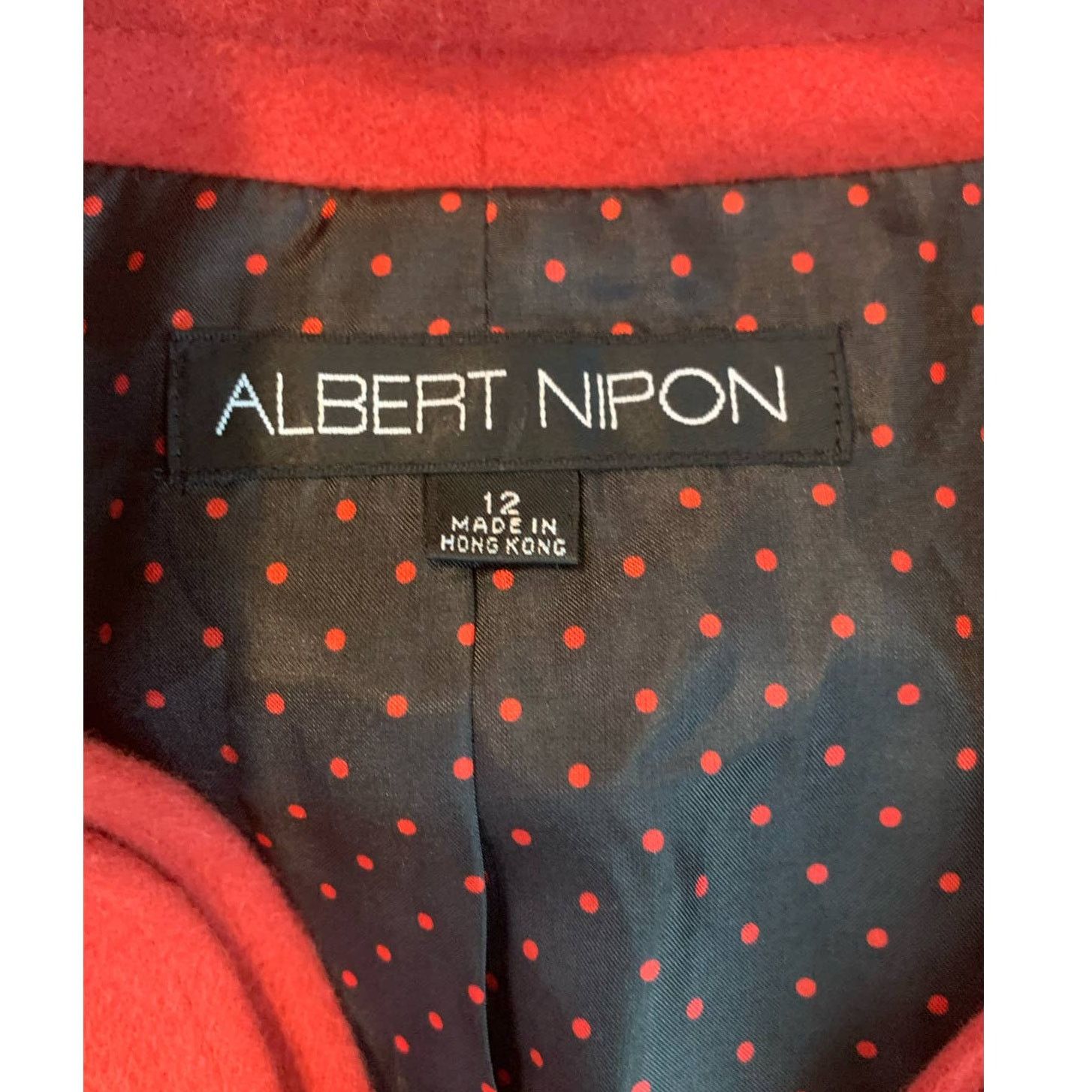 Albert Nipon Albert Nipon orange wool snap buttons blazer size 12 Size XL / US 12-14 / IT 48-50 - 3 Thumbnail