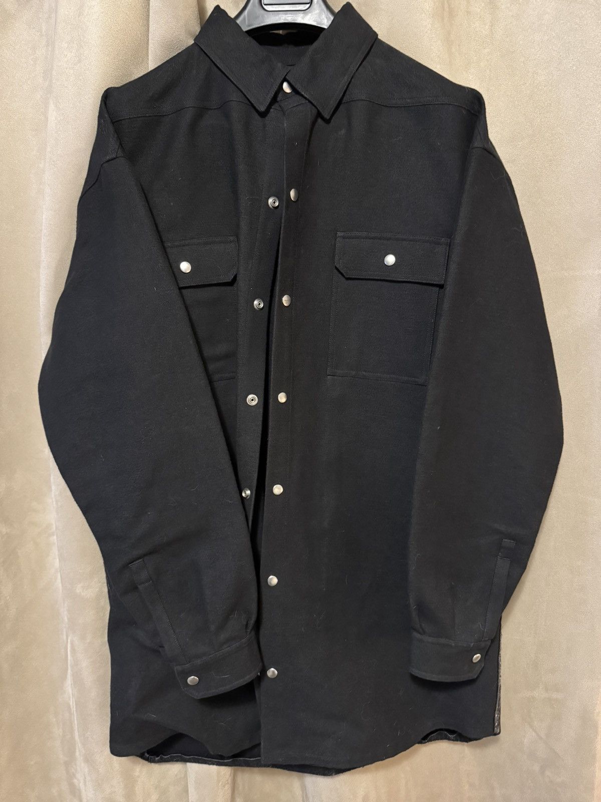 Rick Owens Rick Owens Sisyphus Overshirt Size US L / EU 52-54 / 3 - 1 Thumbnail