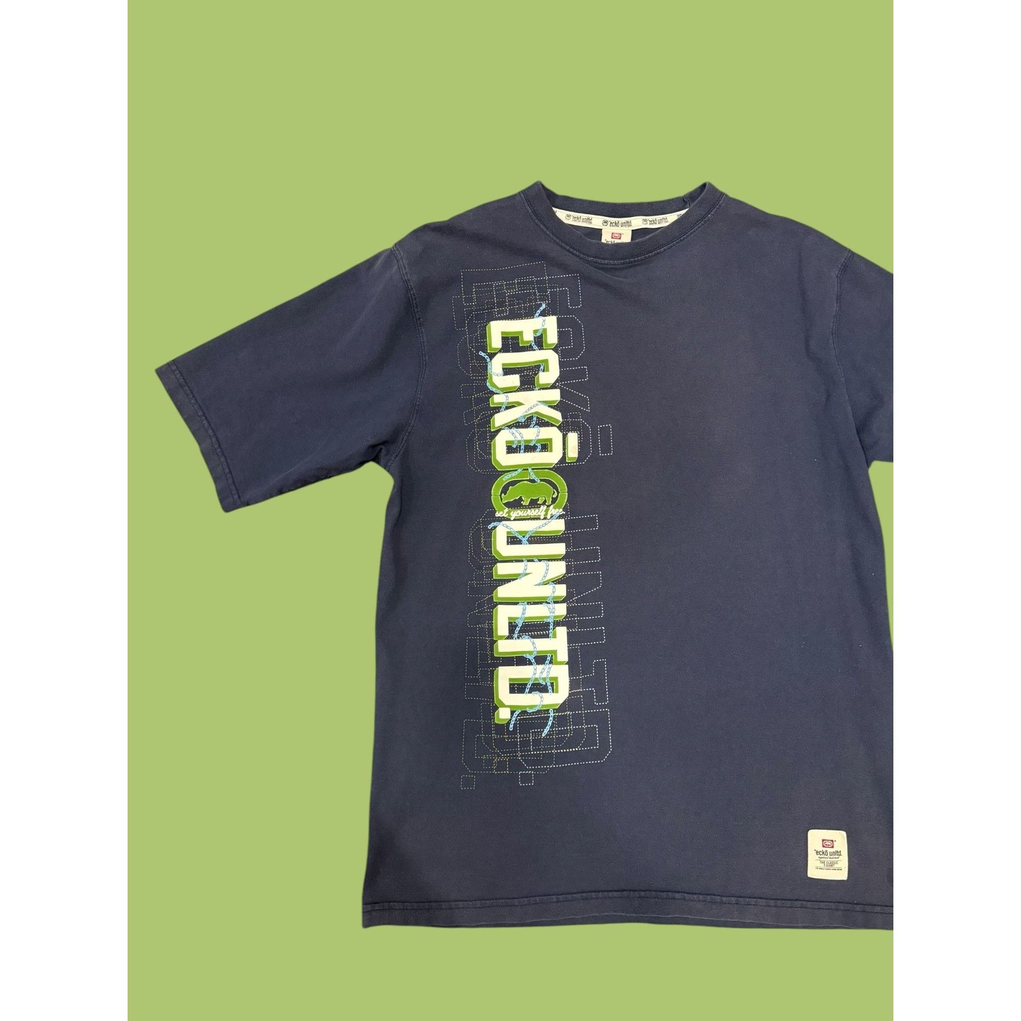 Ecko Unltd. Y2K Ecko Unltd "Set Yourself Free" T-Shirt Size US L / EU 52-54 / 3 - 2 Thumbnail