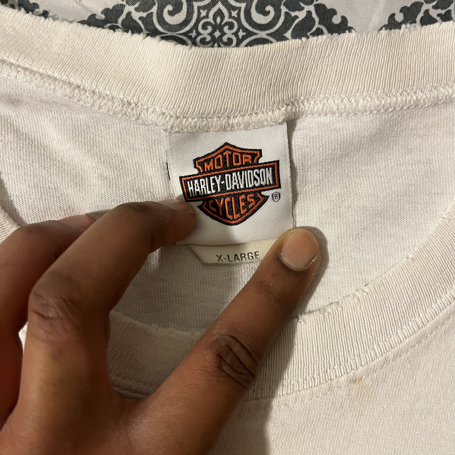 Harley Davidson VTG 00s Harley-Davidson Myrtle Beach South Carolina Tank Size US XL / EU 56 / 4 - 8 Thumbnail