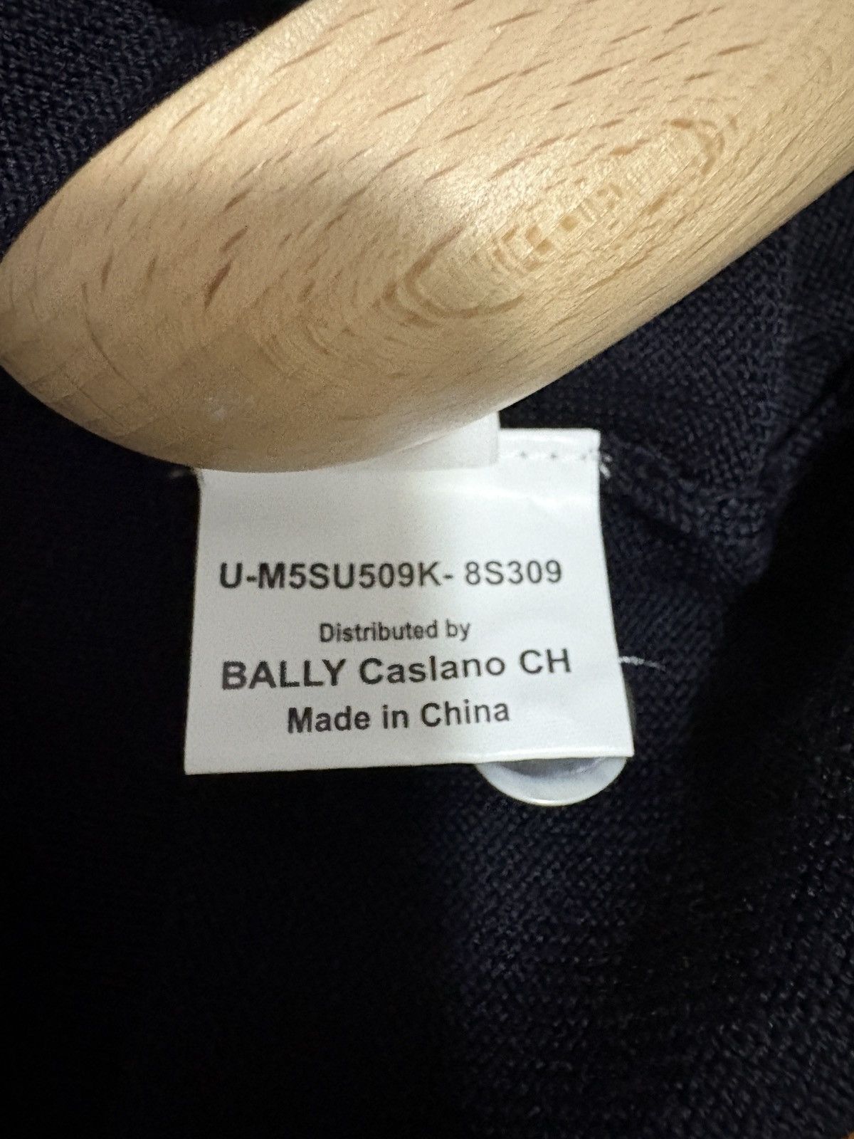 Bally Bally Navy Wool Cardigan Size US L / EU 52-54 / 3 - 9 Thumbnail