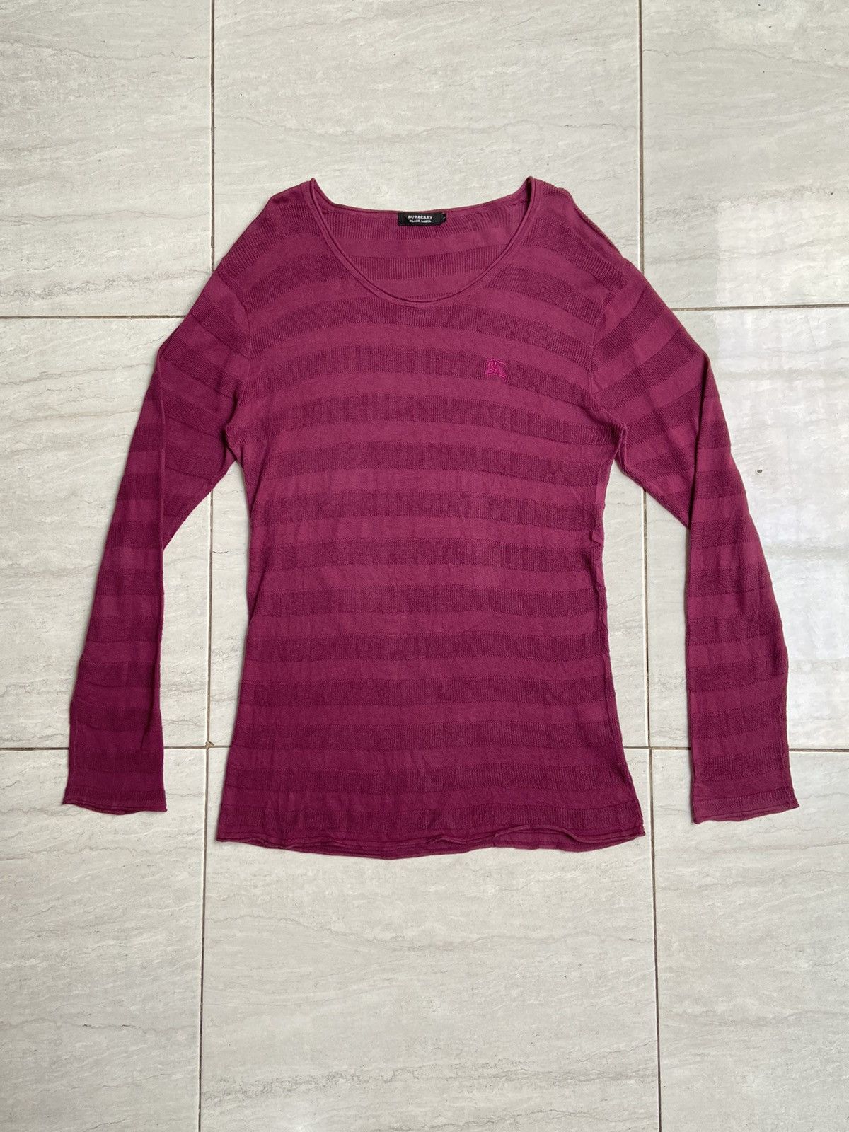 Burberry BURBERRY Long Sleeve T-Shirt Size US S / EU 44-46 / 1 - 1 Thumbnail