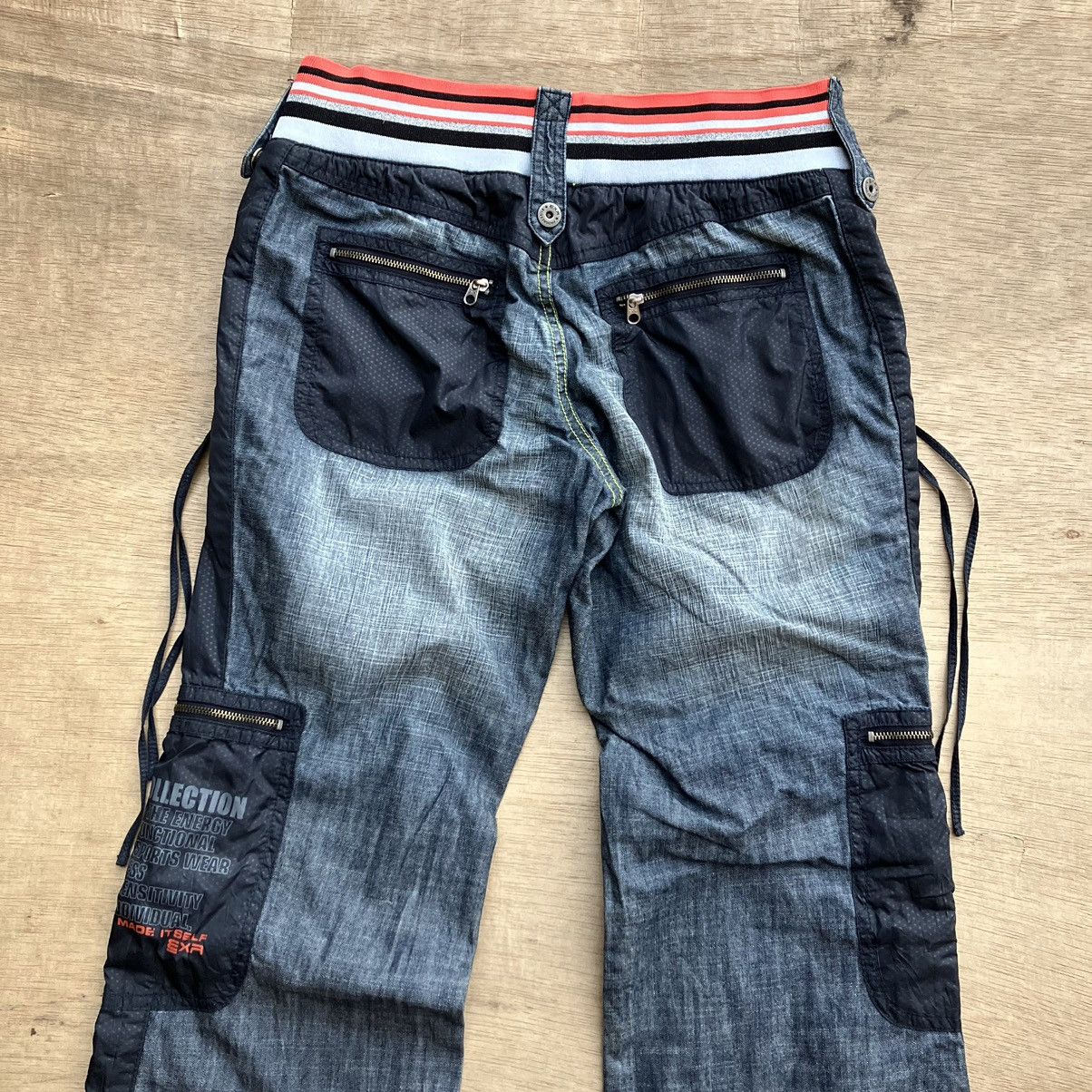 Faded Glory × Japanese Brand × Seditionaries EXR FLARED CARGO GOA STYLE Size US 28 / EU 44 - 7 Thumbnail