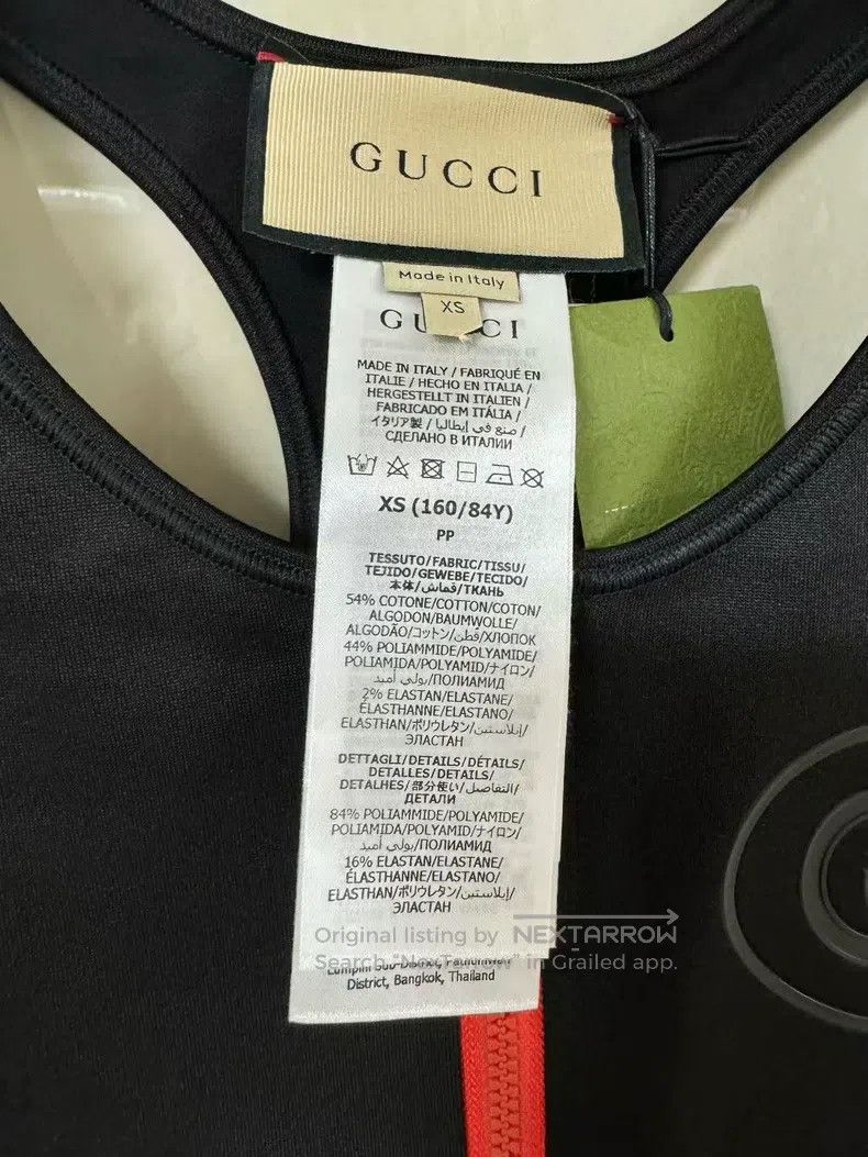 Gucci Gucci Stitched Logo Sports Vest Size XS / US 0-2 / IT 36-38 - 4 Thumbnail