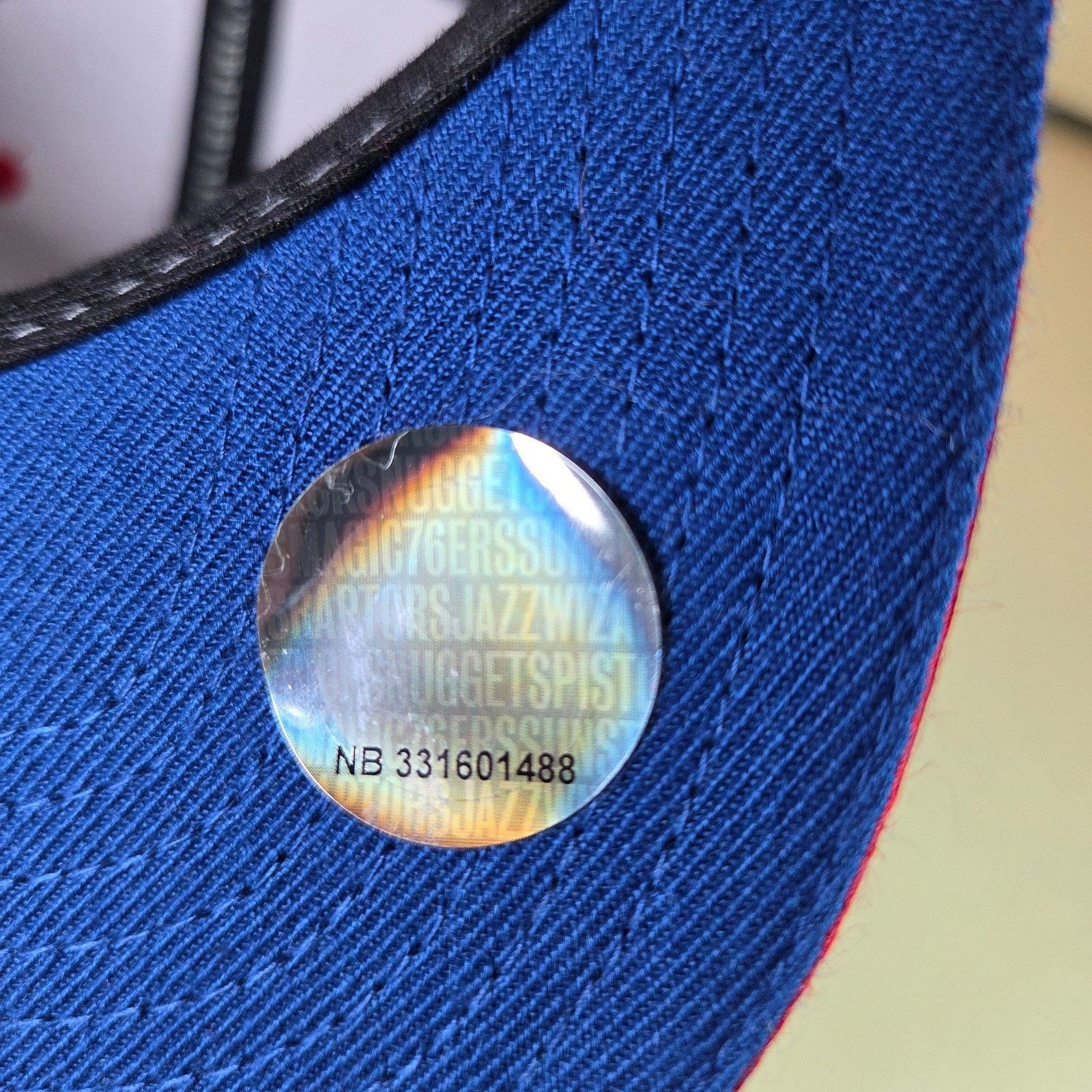 Mitchell & Ness Philadelphia 76ers Mitchell & Ness Snapback Hat Gray & Blue Size ONE SIZE - 7 Thumbnail