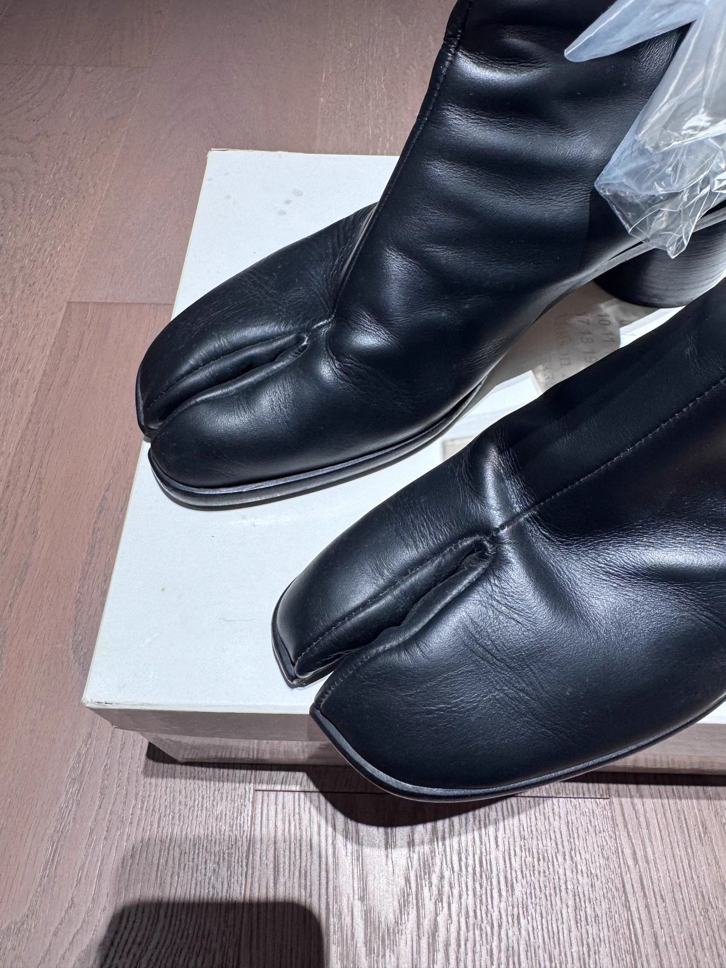 Maison Margiela Tabi 6cm Leather 43 Vibram 9.5/10