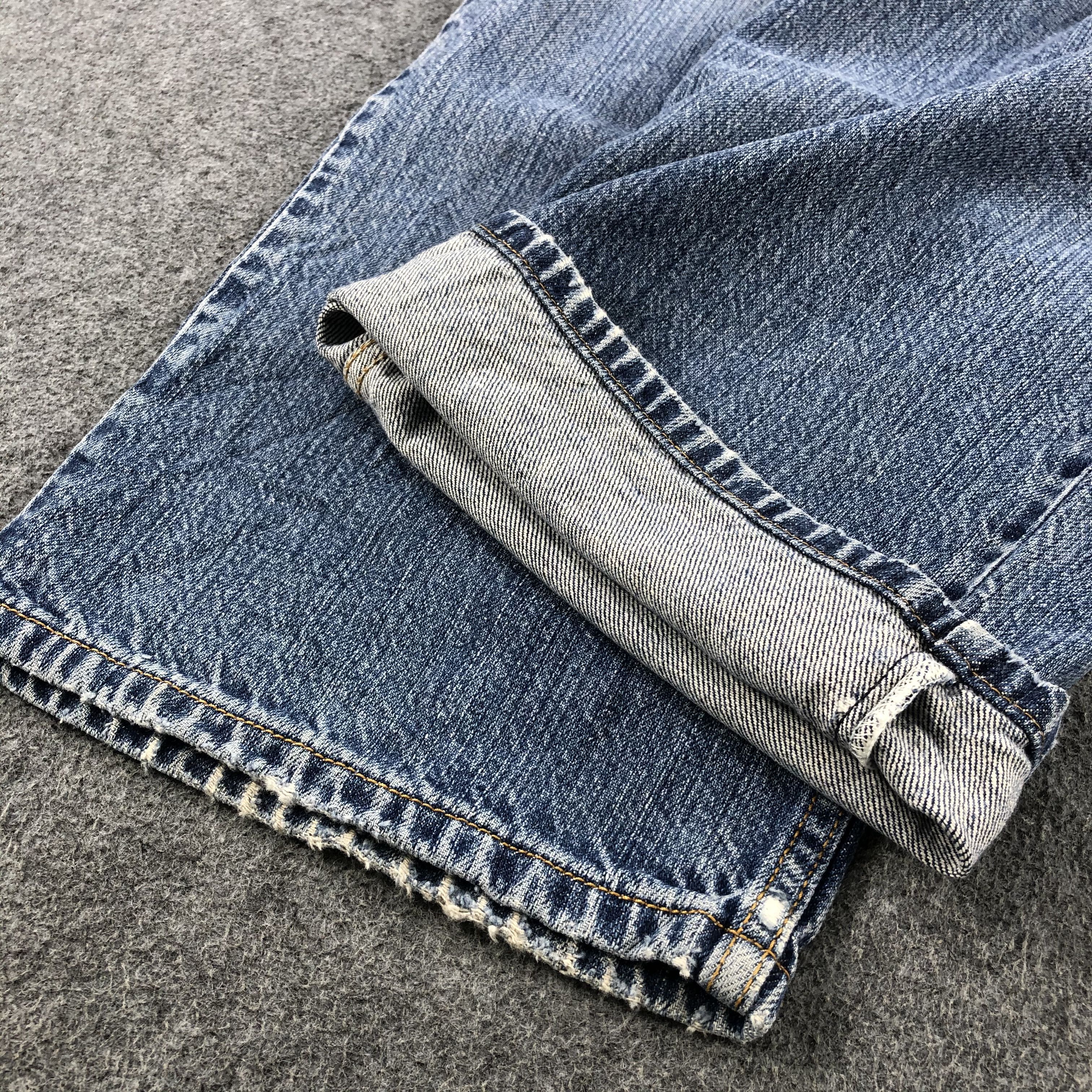 Levi's Vintage Blue Wash Levis 550 Jeans-J2067 Size US 43 - 7 Thumbnail