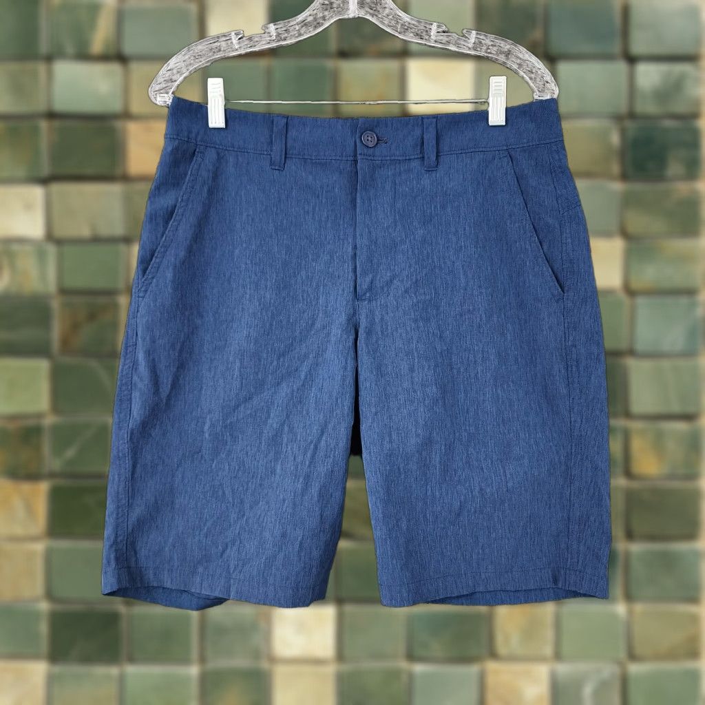 Old Navy Old Navy Active Mens Blue Chino Polyester Shorts Size 31 Size US 31 - 1 Thumbnail
