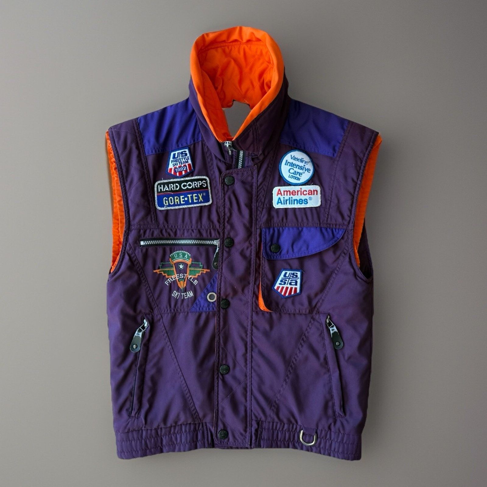 Sportswear Vintage Hard Corps Vest XS Purple Multicolor Gore