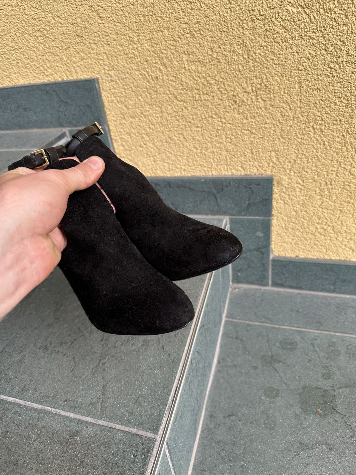 Gucci Gucci Heels Pumps Black Vintage Rare Luxury Shoes 36 US-5,5 Size US 5.5 / IT 35.5 - 14 Thumbnail