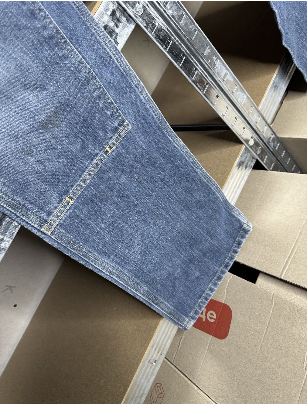 Carhartt Carhartt Jeans Denim Double Knee Carpenter Pant 36x34 Size US 36 / EU 52 - 10 Thumbnail