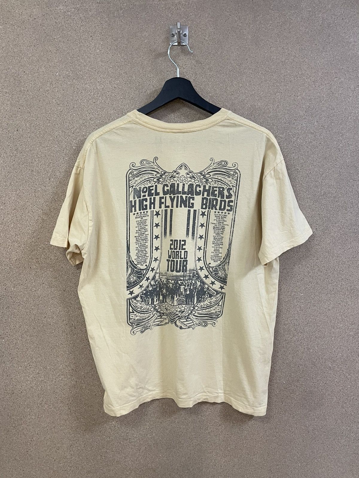 Band Tees × Vintage Noel Gallagher High Flying Birds 2012 Tour T-Shirt Oasis - L Size US L / EU 52-54 / 3 - 4 Thumbnail