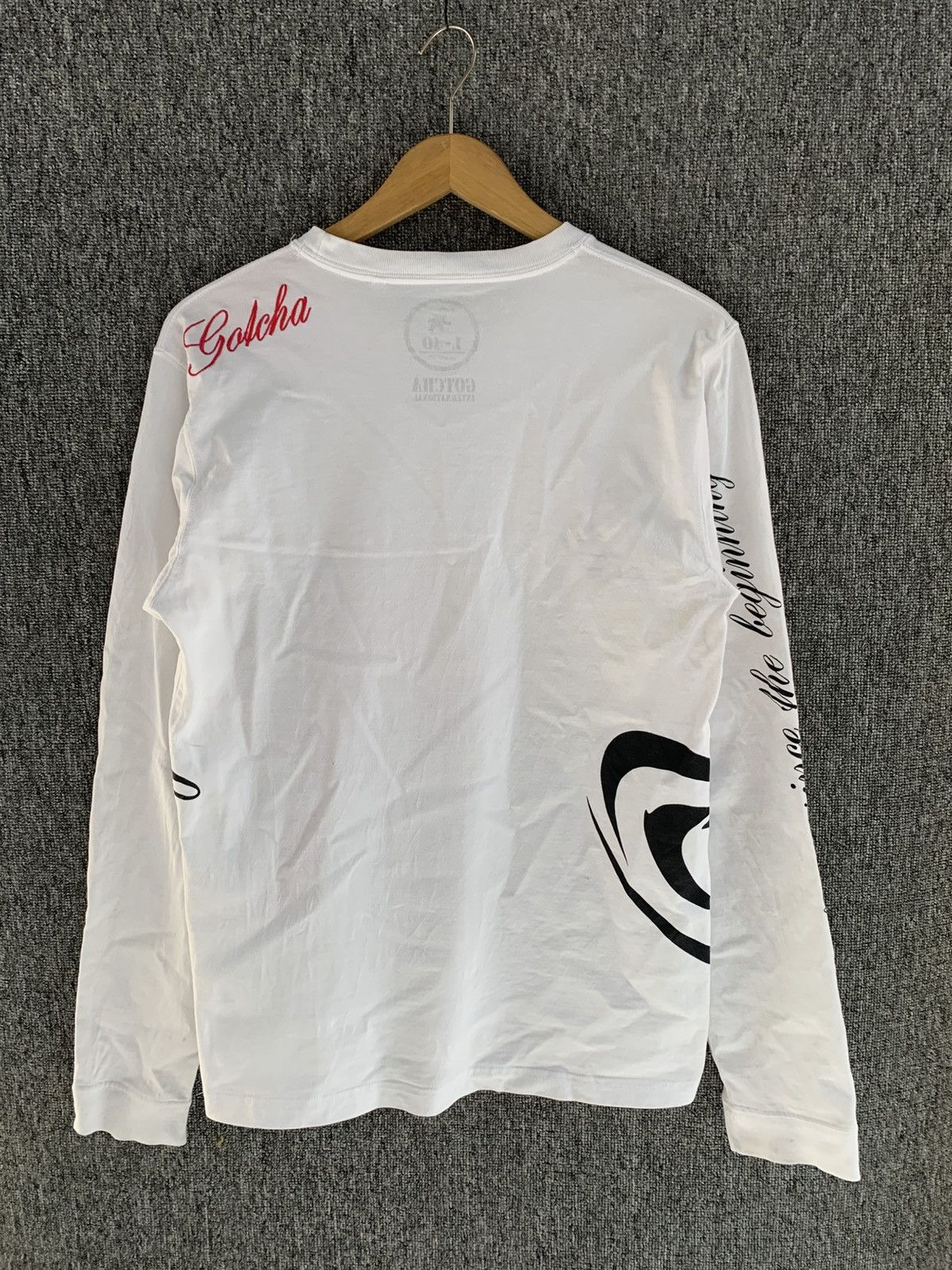 Gotcha Gotcha Surfwear Kill for Surf Gothic Poem Long Sleeve Size US L / EU 52-54 / 3 - 6 Thumbnail