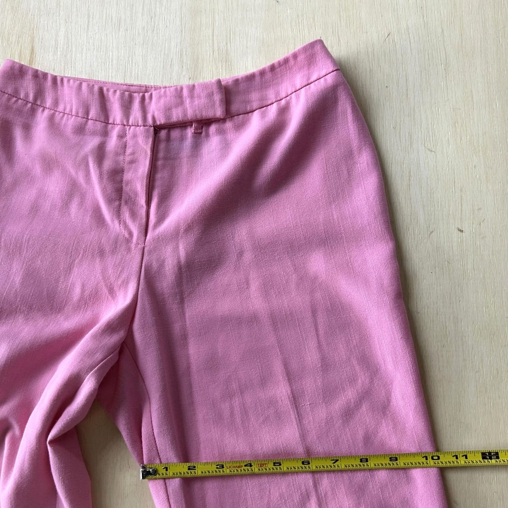 Vintage VINTAGE Sag Harbor Dress Pants Womens 6P Petite Pink Twill Classic Fit Pockets Size 28" / US 6 / IT 42 - 7 Thumbnail