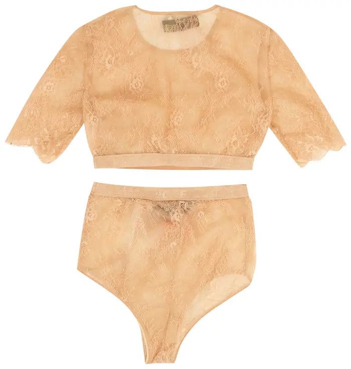 Off-White o1y1225 Size : 0 US / Underwear Set in Blush Size ONE SIZE - 2 Thumbnail