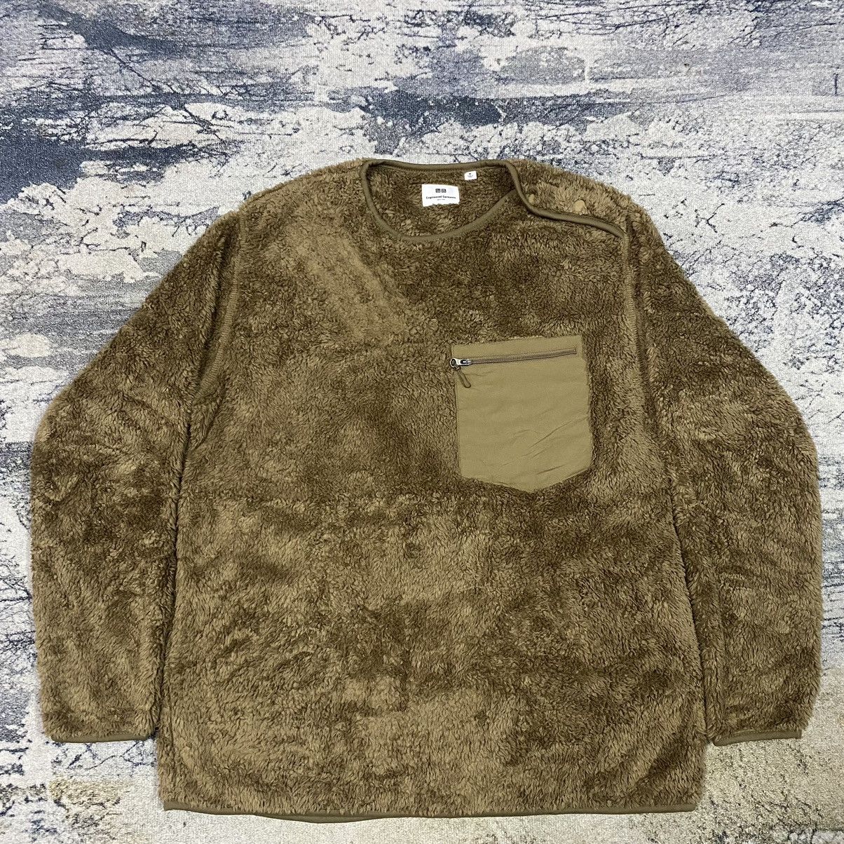 Engineered Garments × Japanese Brand × Uniqlo Vintage Sherpa Enginered Garment X Uniqlo Sweatshirt Size US M / EU 48-50 / 2 - 2 Thumbnail