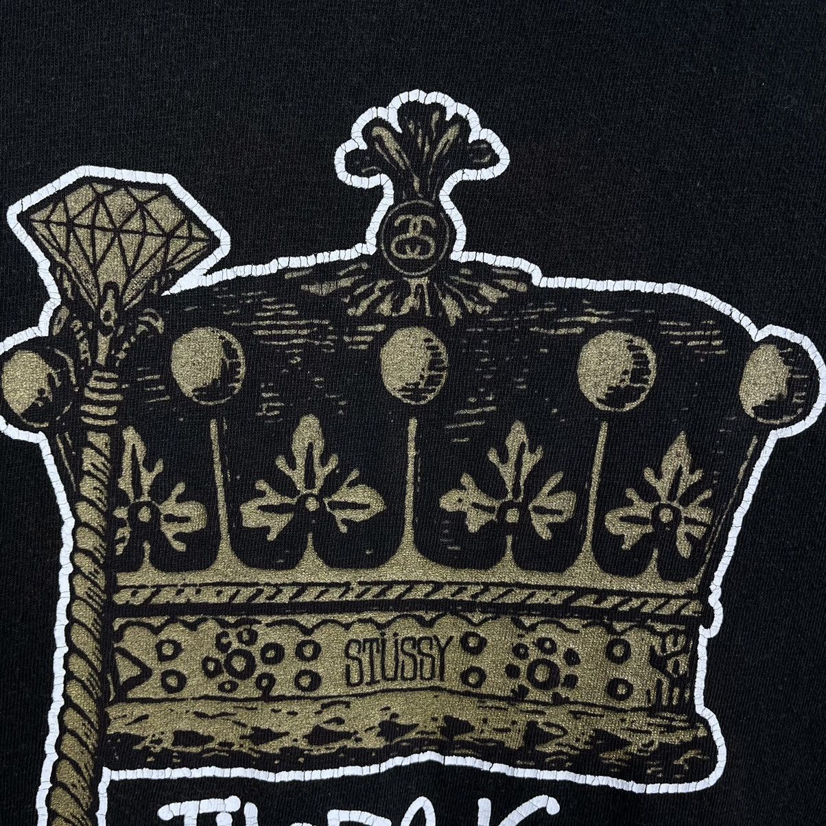 Stussy Vintage Stussy There is none higher big logo rare tee 90’s Size US M / EU 48-50 / 2 - 5 Thumbnail