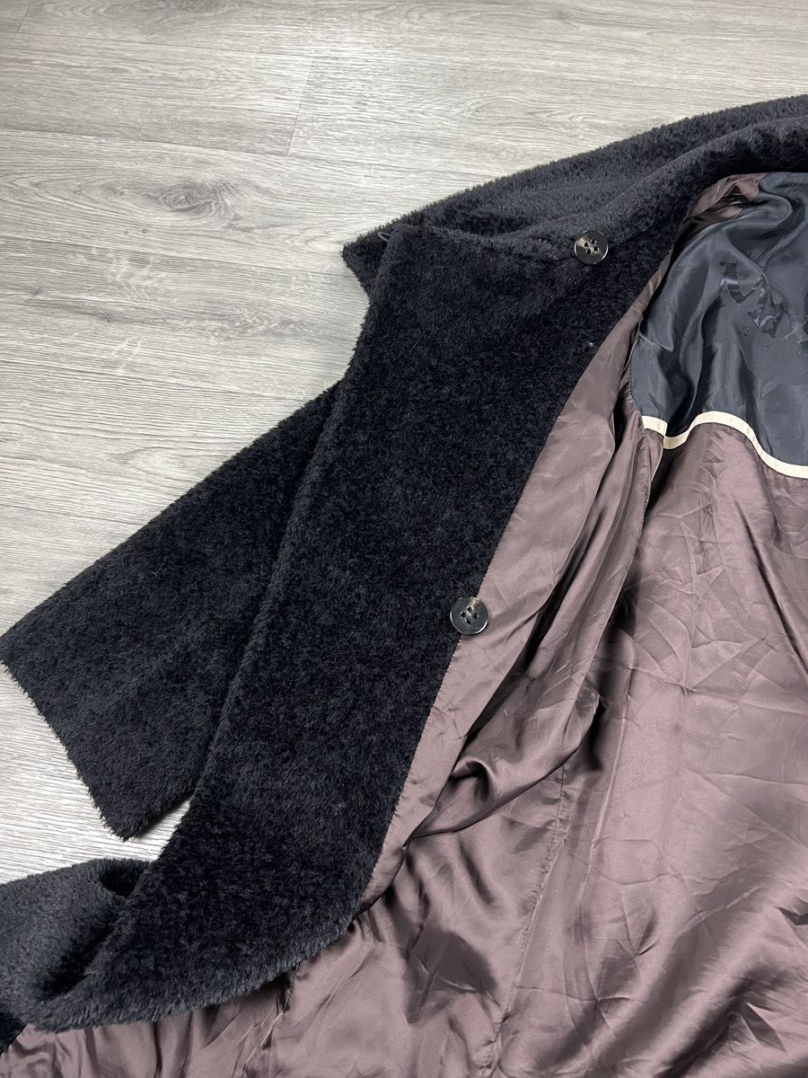 Max Mara Women’s Max Mara Alpaca Blend Coat Black Size L / US 10 / IT 46 - 15 Thumbnail