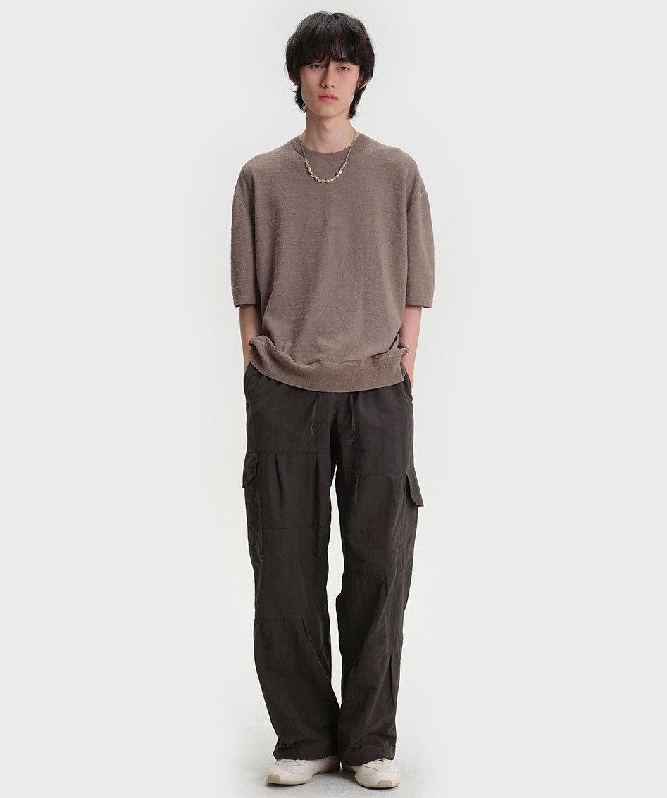 POST ARCHIVE FACTION (PAF) Belier Atelier Drizzle Cargo Pants Khaki Grey Size US 31 - 18 Thumbnail
