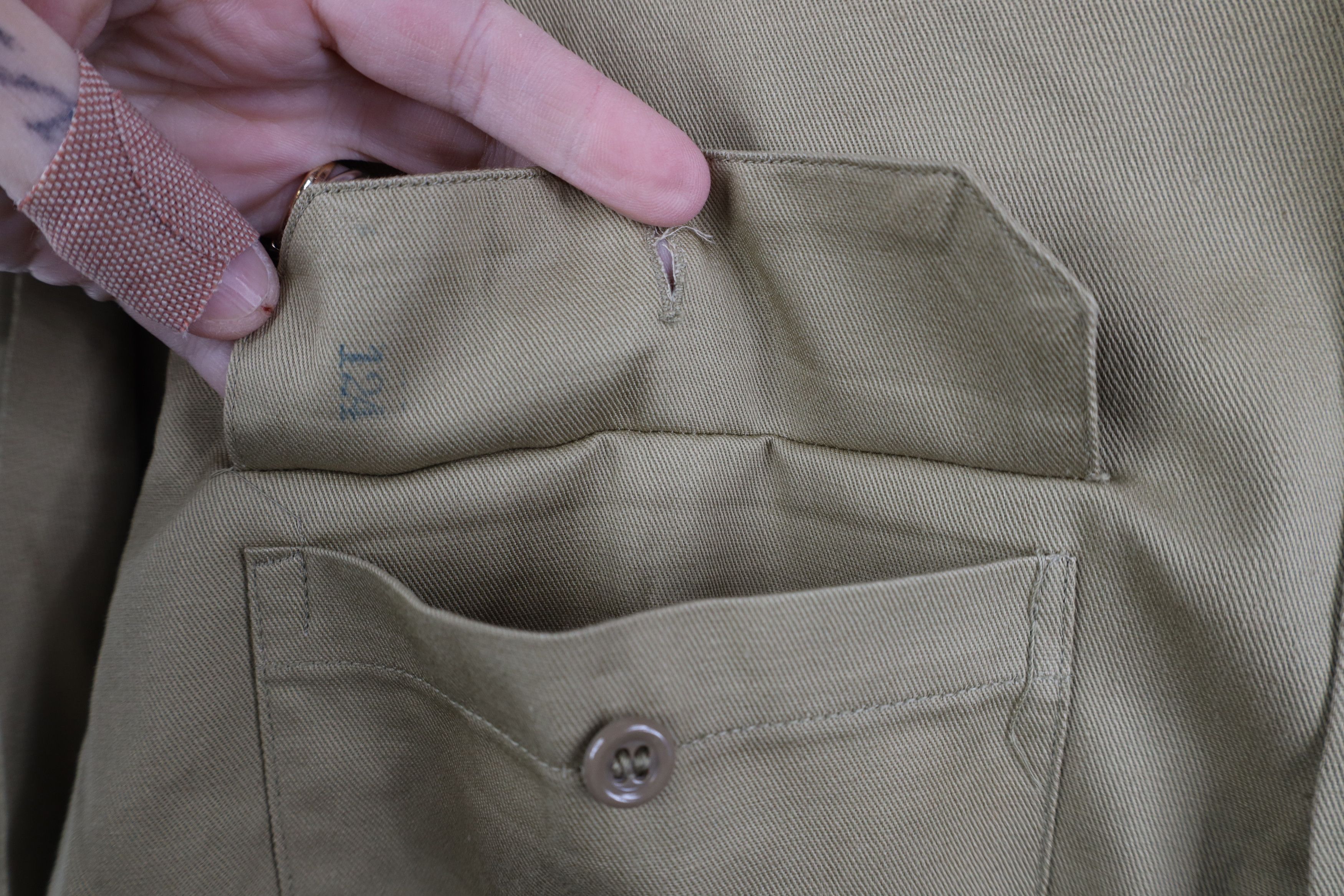 Vintage Vintage 50s Penneys Collared Button Shirt Workwear USA Size US M / EU 48-50 / 2 - 9 Thumbnail