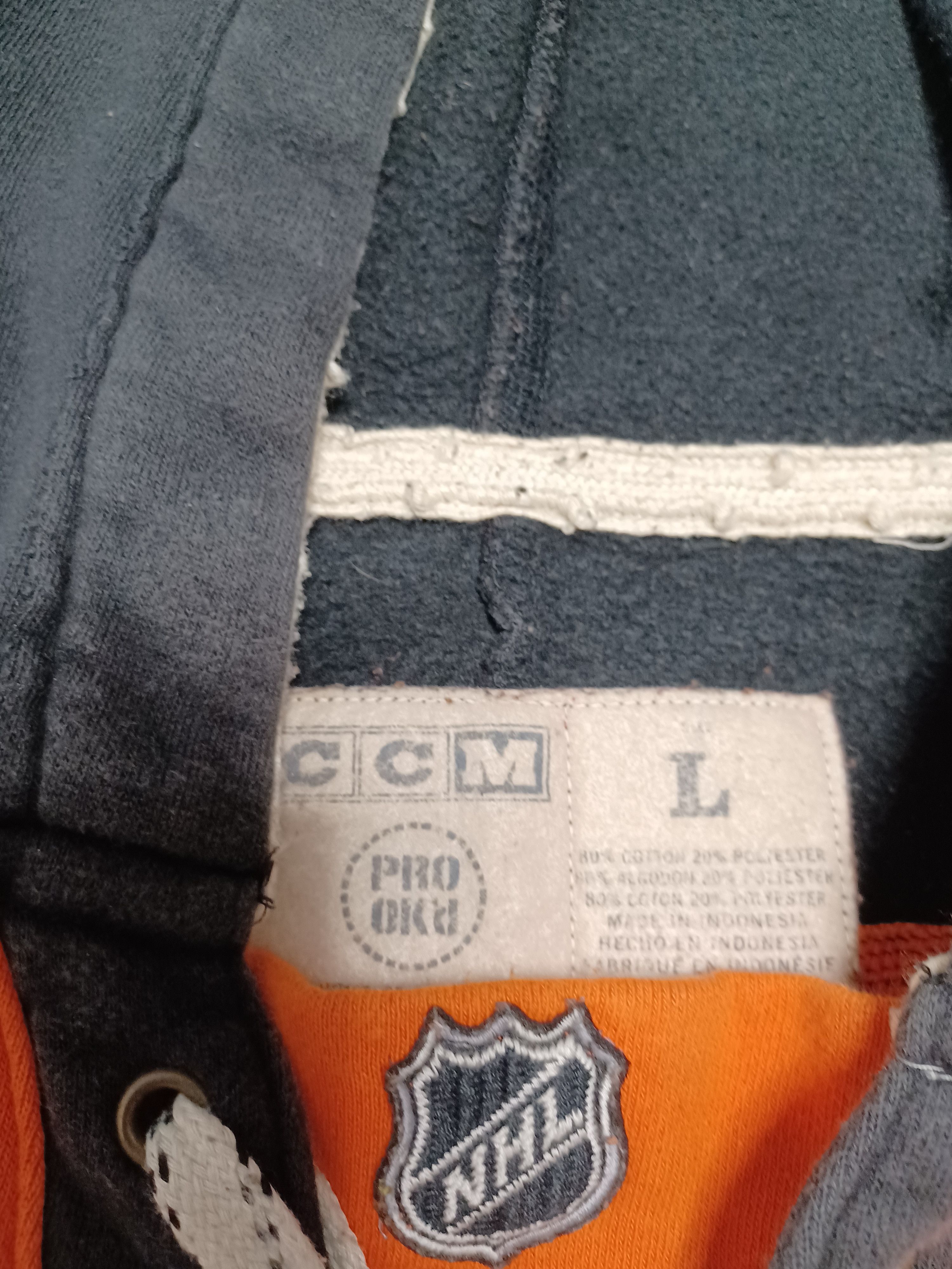 Ccm Anaheim Ducks NHL vintage jersey hoodie hockey Size US L / EU 52-54 / 3 - 6 Thumbnail