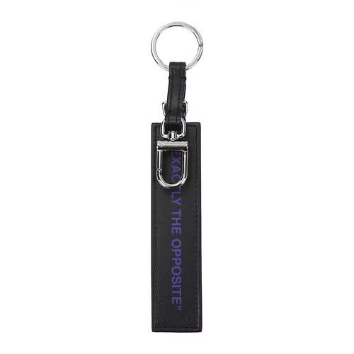 Off-White ob1o1e0424 Size: OS Key Ring in Black/ Violet Size ONE SIZE - 1 Preview
