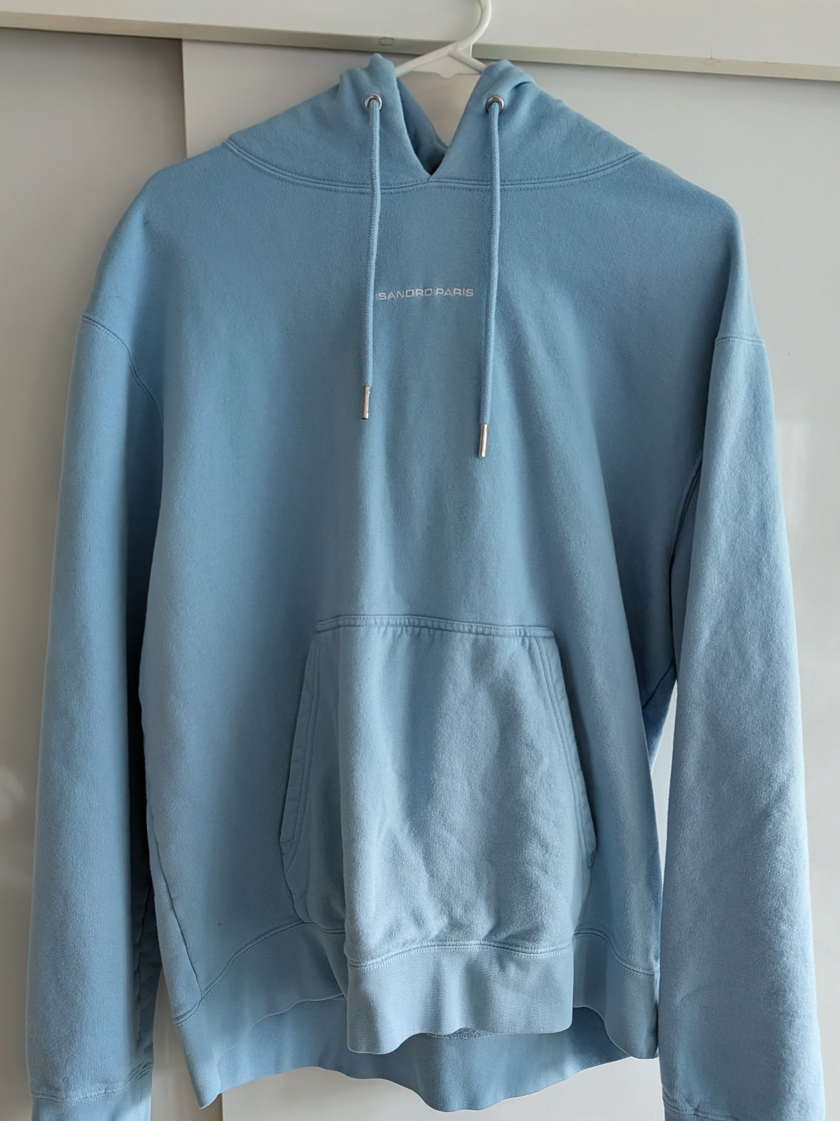 Sandro Sandro Paris Embroidered Logo Hoodie Size US M / EU 48-50 / 2 - 1 Thumbnail