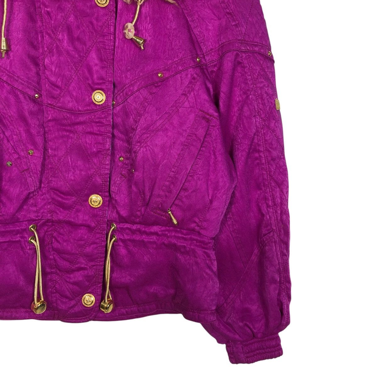 Japanese Brand 🔥VINTAGE SKI JACKET LAFONT MINK FUR HOODIE ISSEY MIYAKE Size L / US 10 / IT 46 - 7 Thumbnail