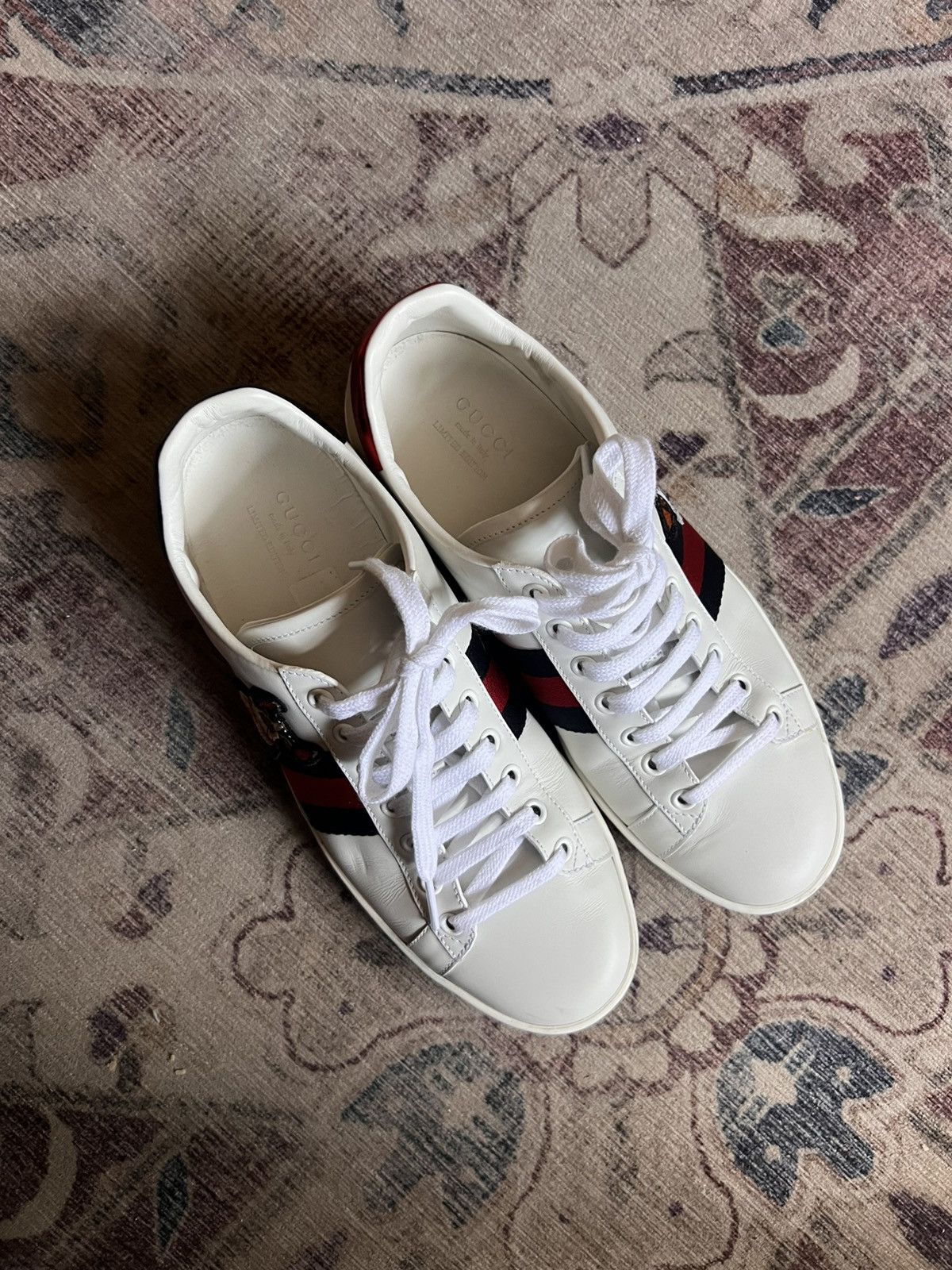 Gucci Gucci Boston Terrier Sneakers Size US 8 / IT 38 - 8 Thumbnail