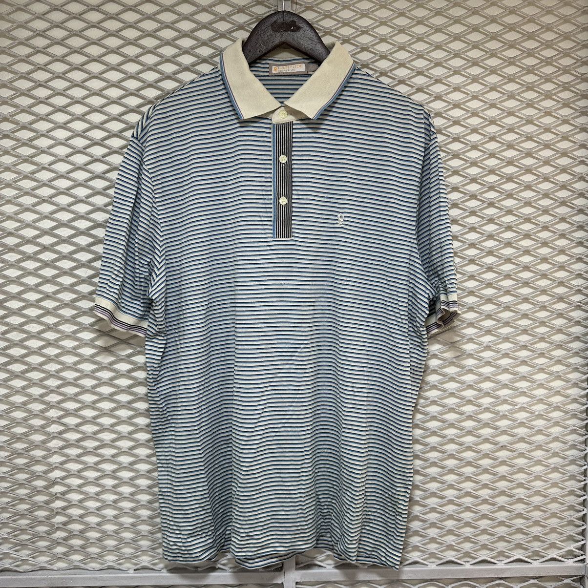 Montagut Vintage Montagut Striped Logo Embroidery Size US XL / EU 56 / 4 - 2 Thumbnail