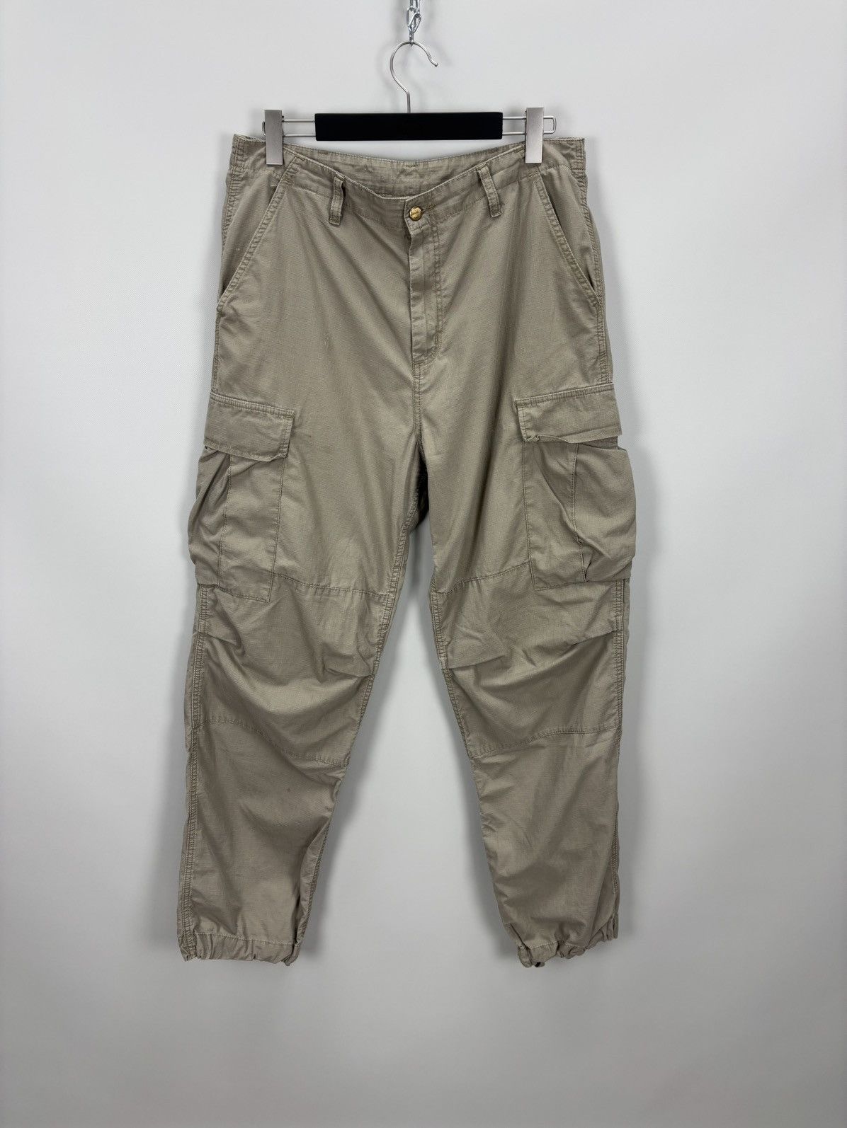 Carhartt Mens cargo pants Carhartt Size 34x36 Color Brown Size US 34 / EU 50 - 1 Thumbnail
