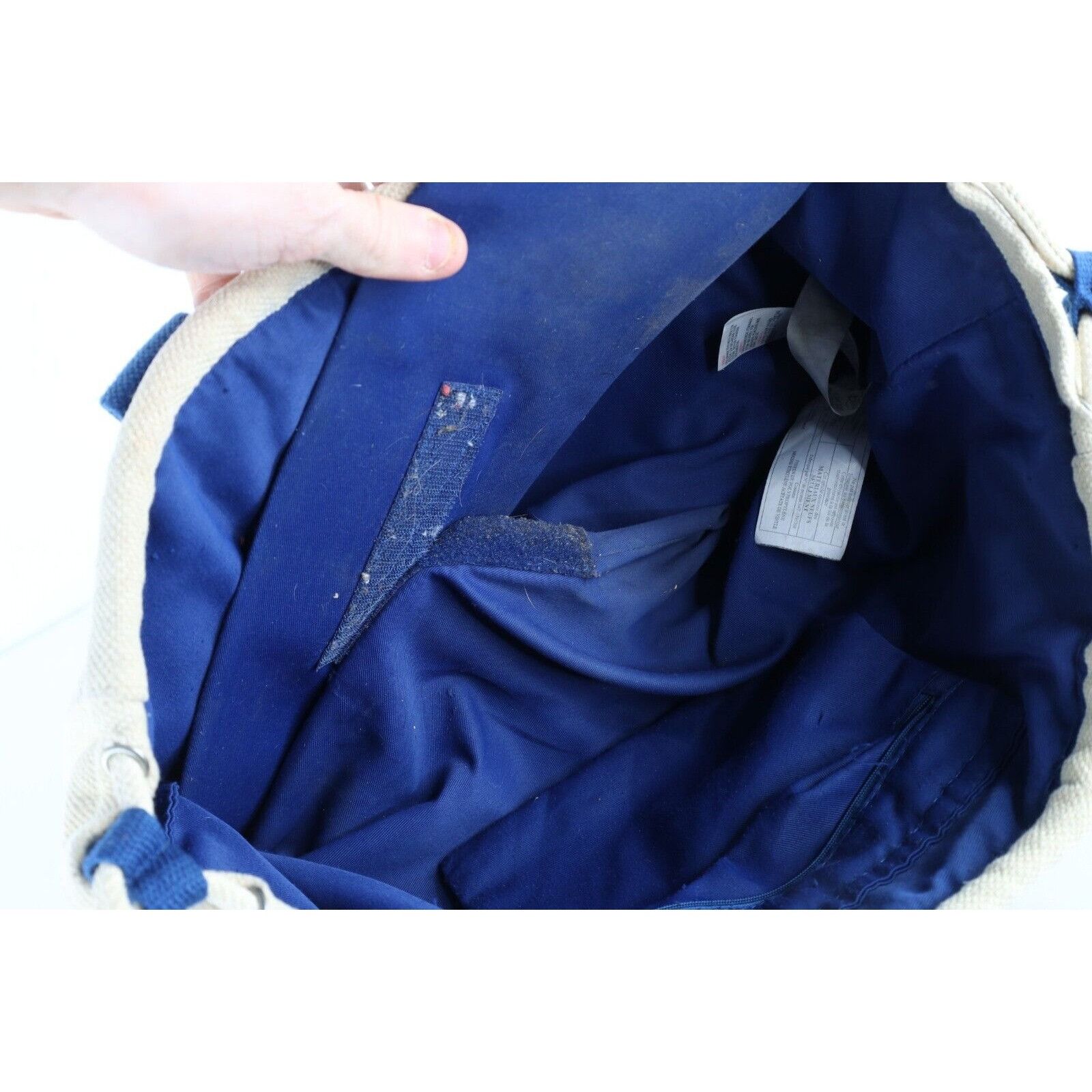 Disney × Vintage Vintage 90s Disney Distressed Mickey Mouse Canvas Bag Size ONE SIZE - 10 Thumbnail