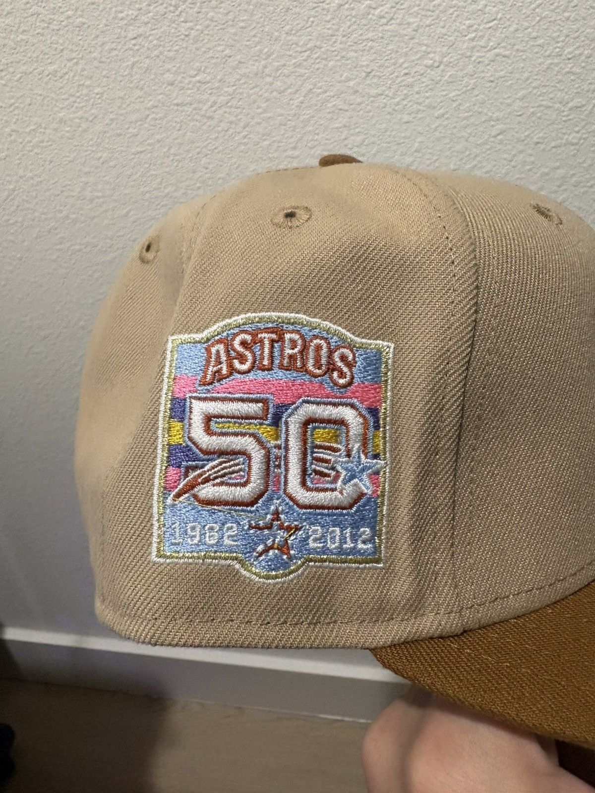 Hat Club Houston Astros Fitted Boba Color-way Size ONE SIZE - 2 Thumbnail