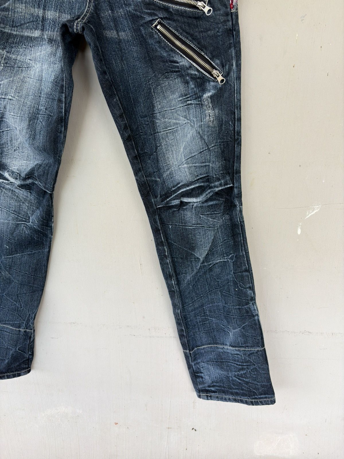 Japanese Brand Japanese High Quality Guarented Double Waist Streetwear Size US 33 - 6 Thumbnail